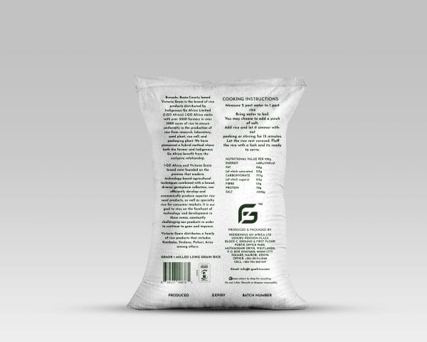 Victoria Grain Milled Rice, by I-Go Africa® 25kgs (grade 1) - Image 3