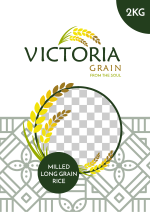 Victoria Grain Milled Rice, by I-Go Africa® 2kgs (grade 1) - Image 2